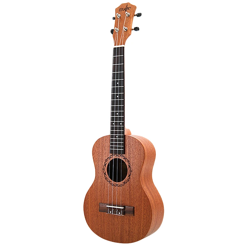 26 дюймов укулеле тенор Сапеле акустическая Guitaar мини Гавайи полный Наборы