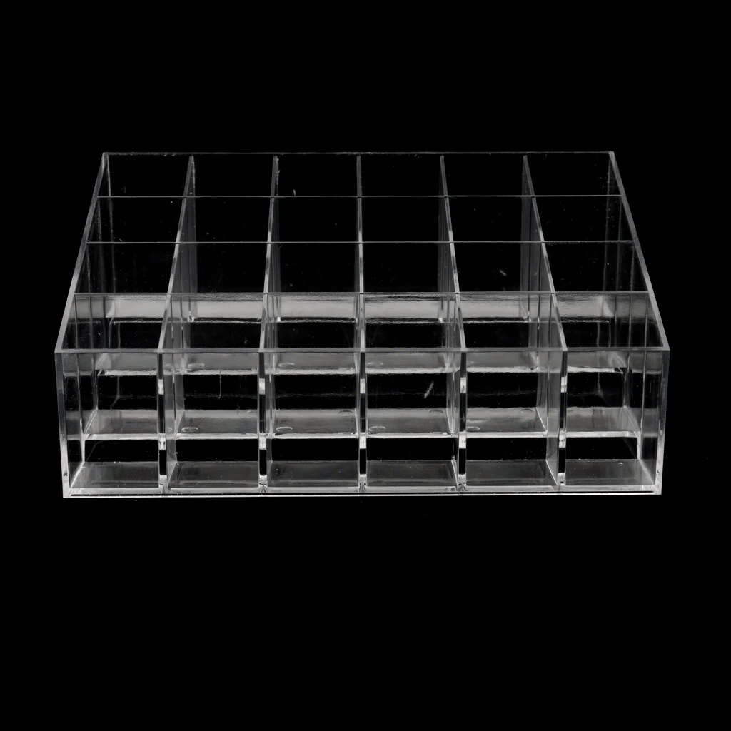 

Acrylic Makeup Case Jewelry Display Storage Cosmetic Stand Organizer Holder Box