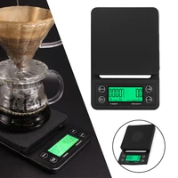 3kg0 1g 5kg0 1g drip coffee scale with timer portable electronic digital kitchen scale high precision lcd electronic scales