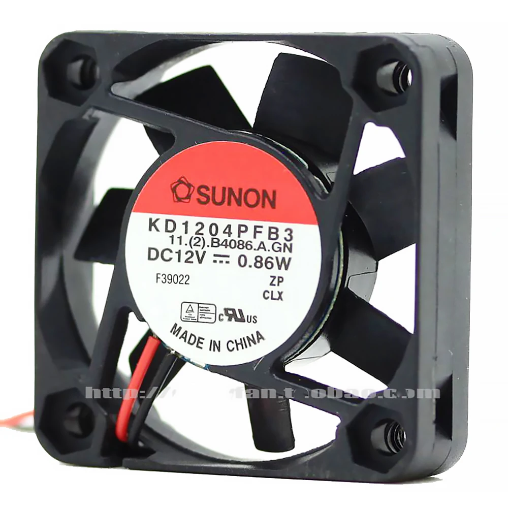 

Вентилятор охлаждения с двумя шарикоподшипниками для Sunon KD1204PFB3 4 см 4010 дюйма 40*40*10 мм DC 12 В 0,86 Вт