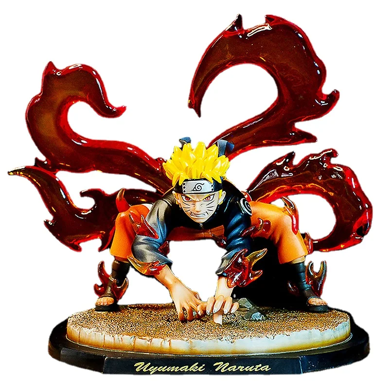 

Bandai Premium Edition Naruto Four Tails Naruto Fairy Mode gk Figure Model Decoration Statue