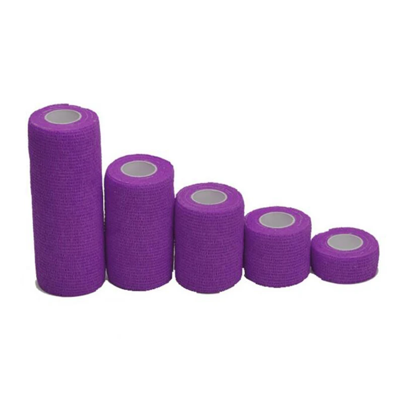 1Pcs Protective Self-adhesive Elastic Bandage Color Non-woven Self-adhesive Bandage Tattoo Bandage Medical Tape For Camping Sports