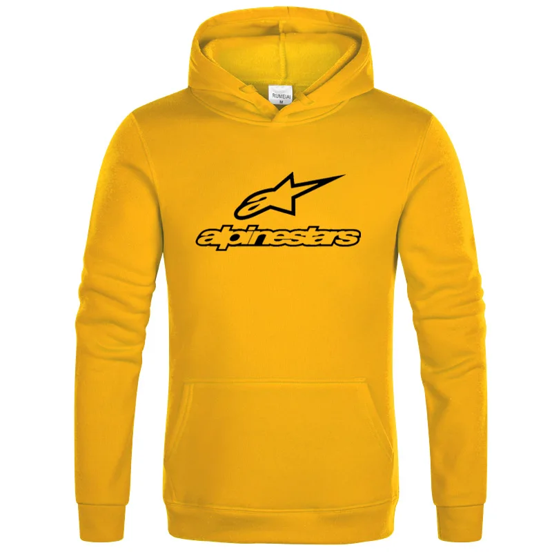 

2021 Alpine Star New Men's Casual Hoodie zip Hoodie Jacket Men's Patchwork Cardigan Coat Winter Alpinestars Sweatshirt Jacket