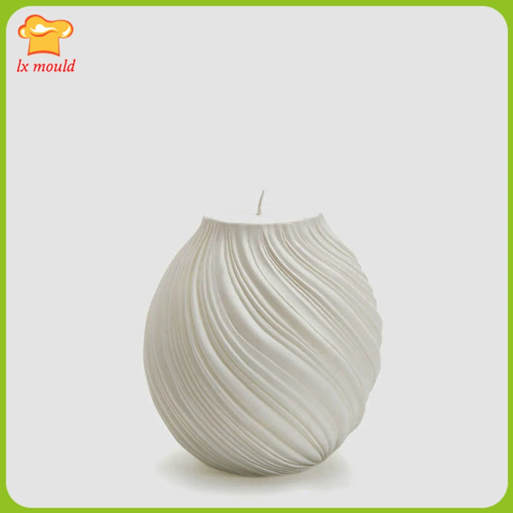 

Striped Candle Silicone Mold Home Decoration Silicone Mould European Candle Molds