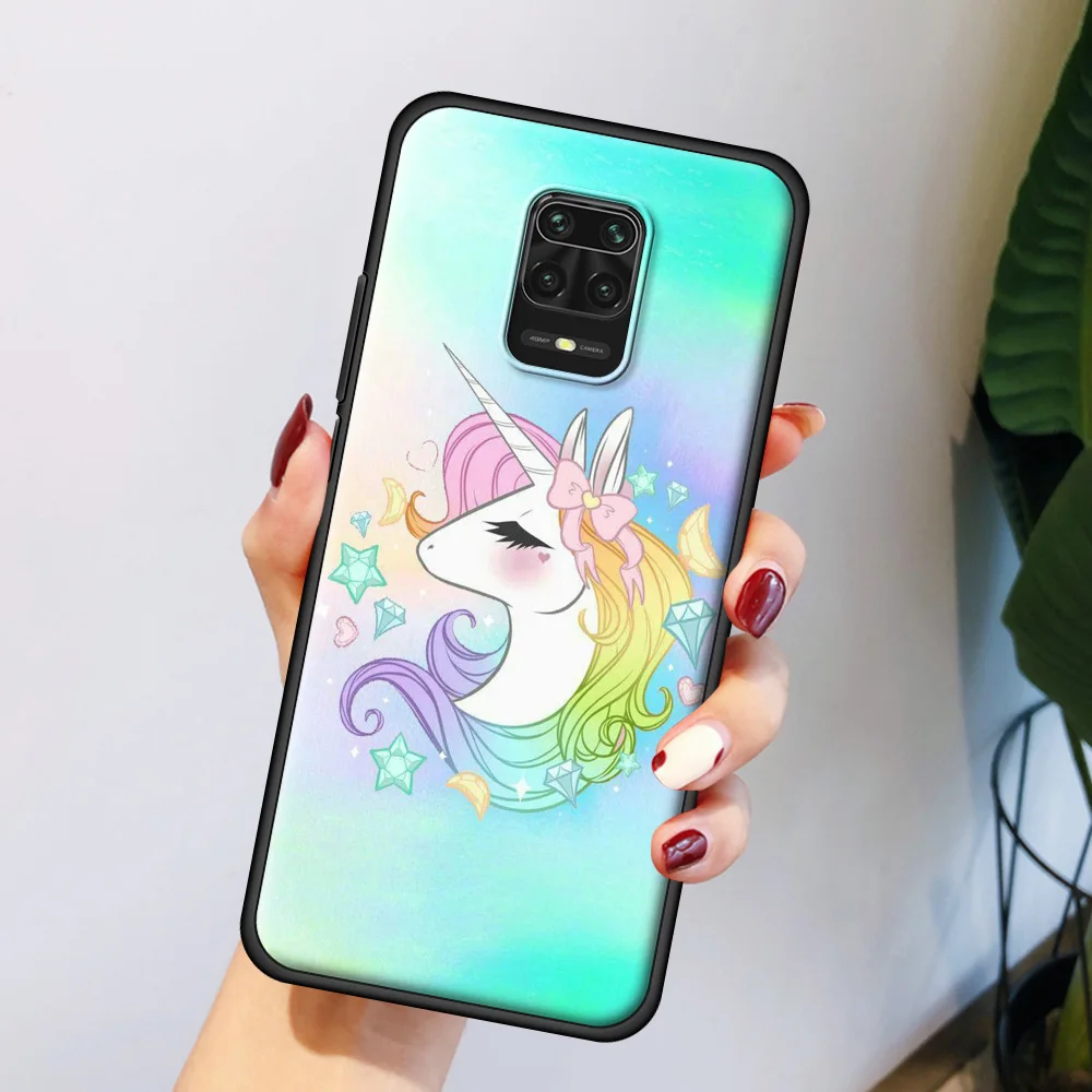

Rainbow Unicorn Thin Soft TPU Cover for Redmi Note 9 9S 8 8T 7 Pro 8A 7A Note 10 Pro MAX Case 9A 9C Phone Coque Case
