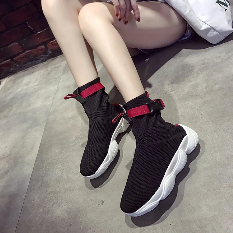 Rimocy/модные белые кроссовки на плоской платформе Женские однотонные дамские