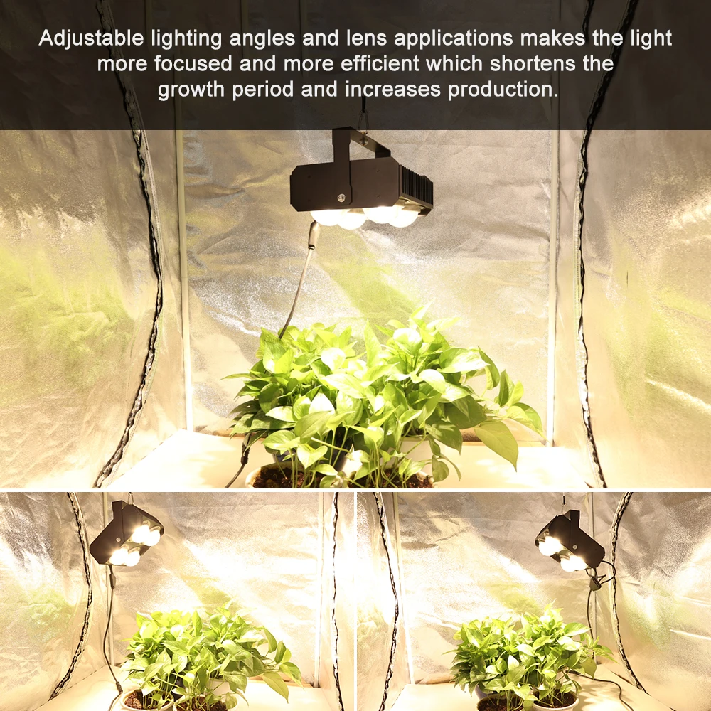 Светодиодная лампа полного спектра для выращивания растений 400 Вт|Промышленные