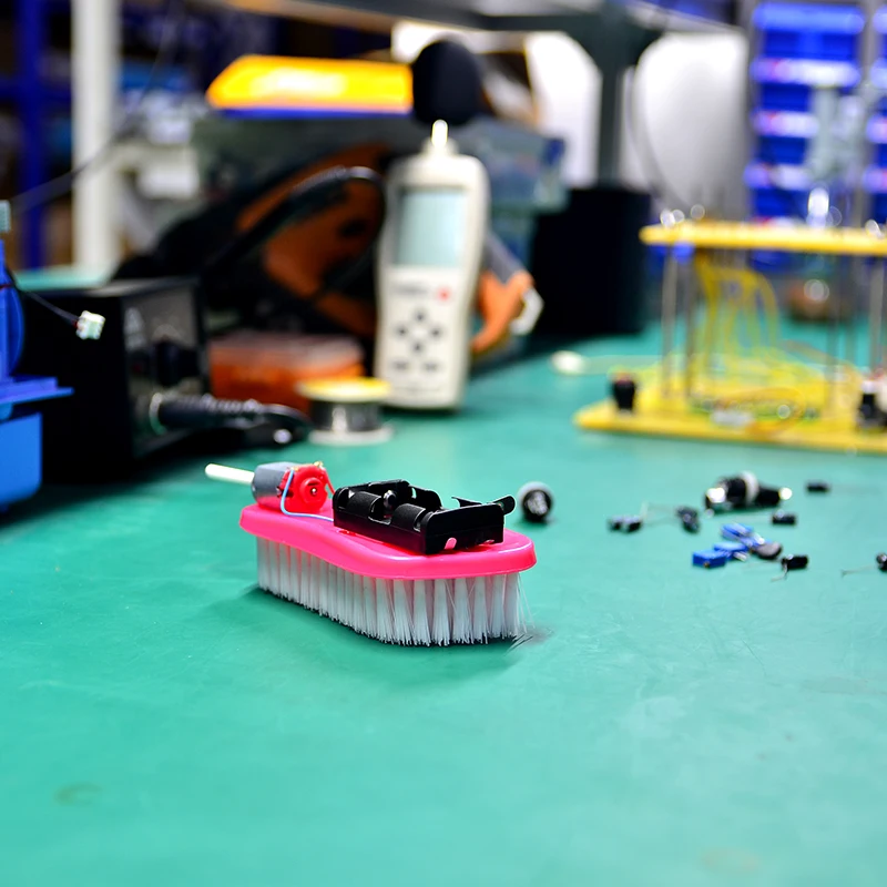 SZ Паровая модель игрушки Diy щетка машина развивающая интеллектуальная ствол