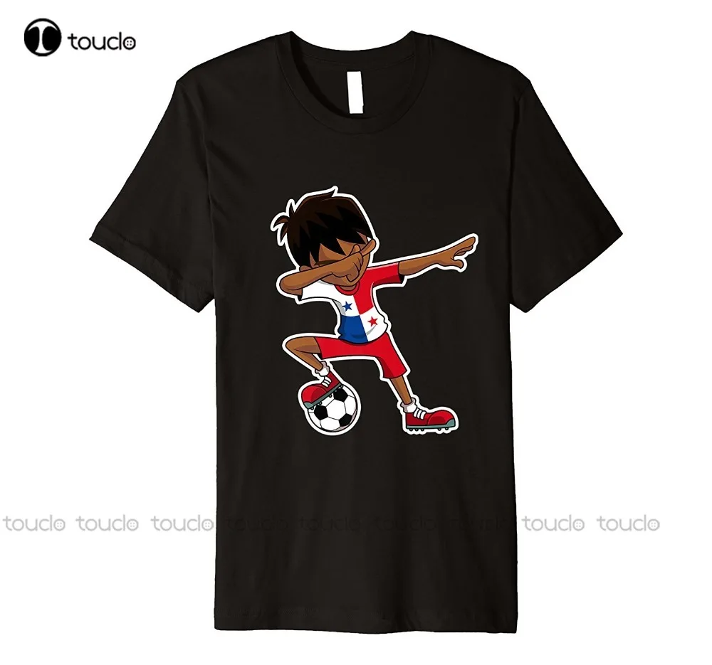 

Brand New Men Clothing Fashion Men'S T Shirts Dabbing Soccerer Boy Jersey Shirt, Panama Flag Footballer Tee Plain T Shirts