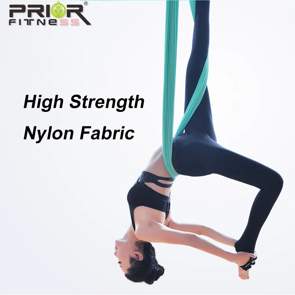 Перед Фитнес высокая прочность антенны Йога Комплект гамака 5M x 2 8 M