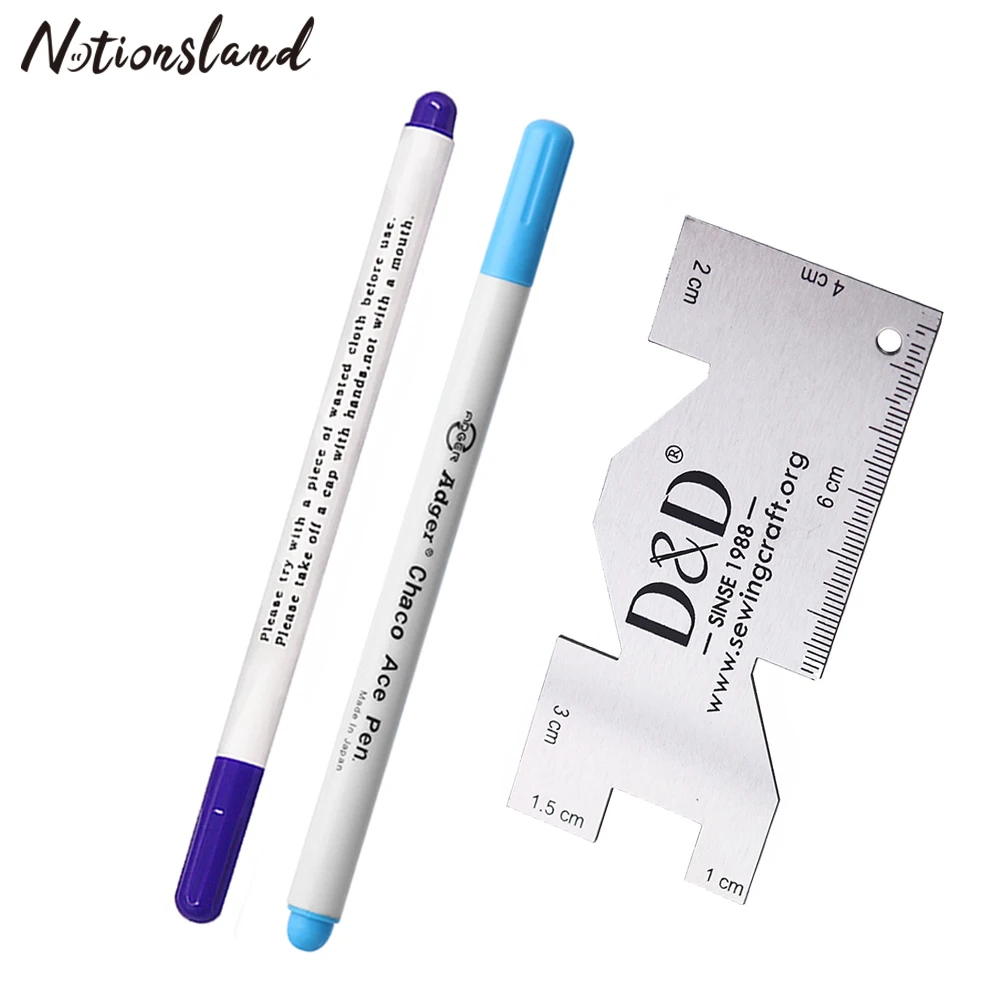 Швейные аксессуары стежки маркеры растворимые крестиком стирающиеся ручки и