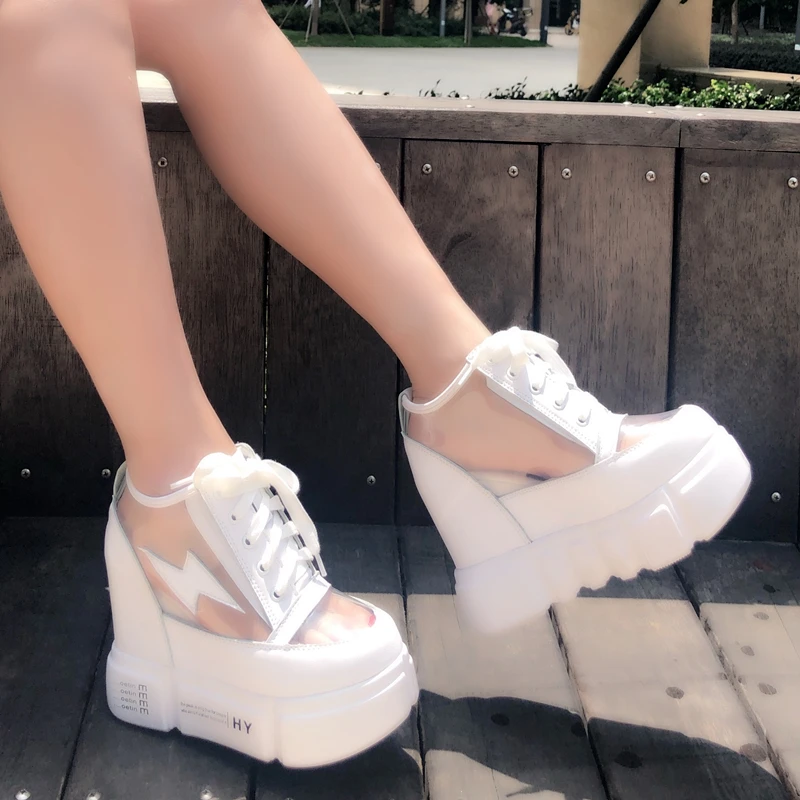 

Transparent candy color Martin boots summer women autumn new hip hop shoes Korean versatile student boots summer