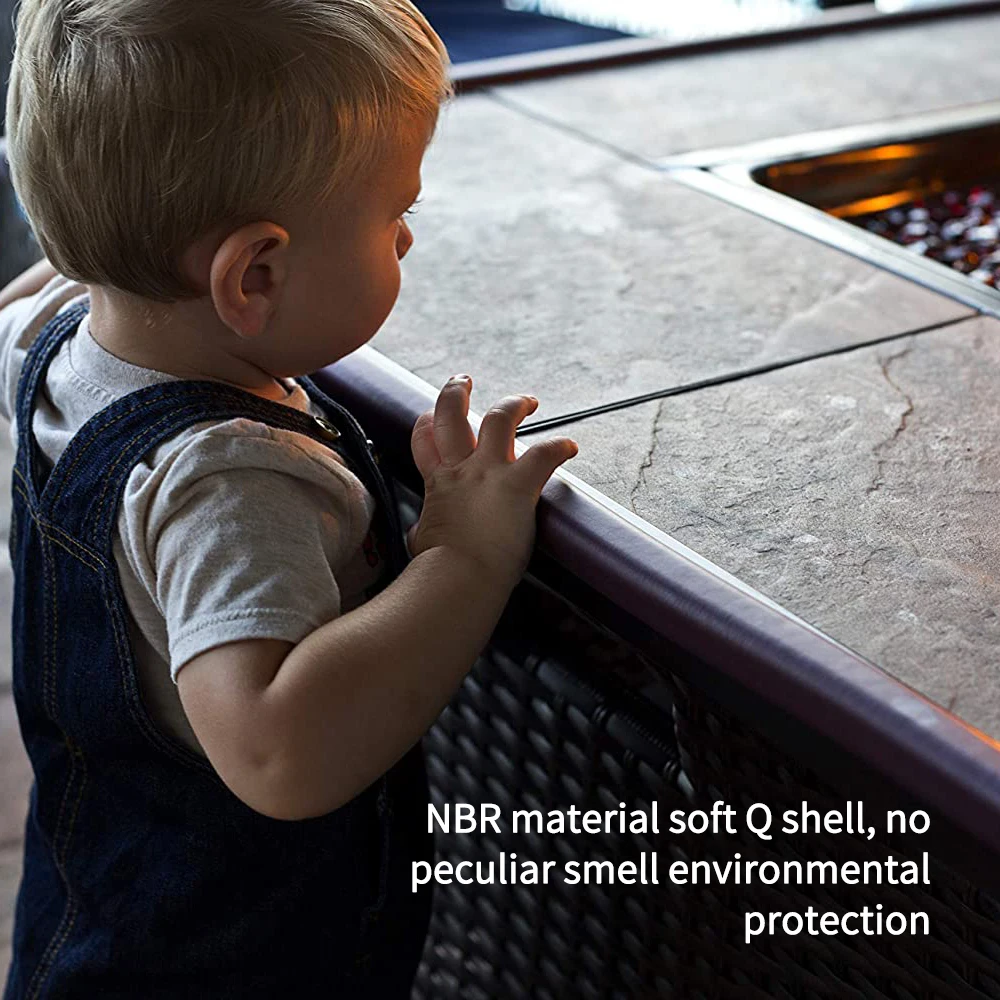 

Kids Safety Corner Protective Pad Furniture Edge Corner Strip Anti-Collision Suitable For Table Fireplace Corners Protector Tape