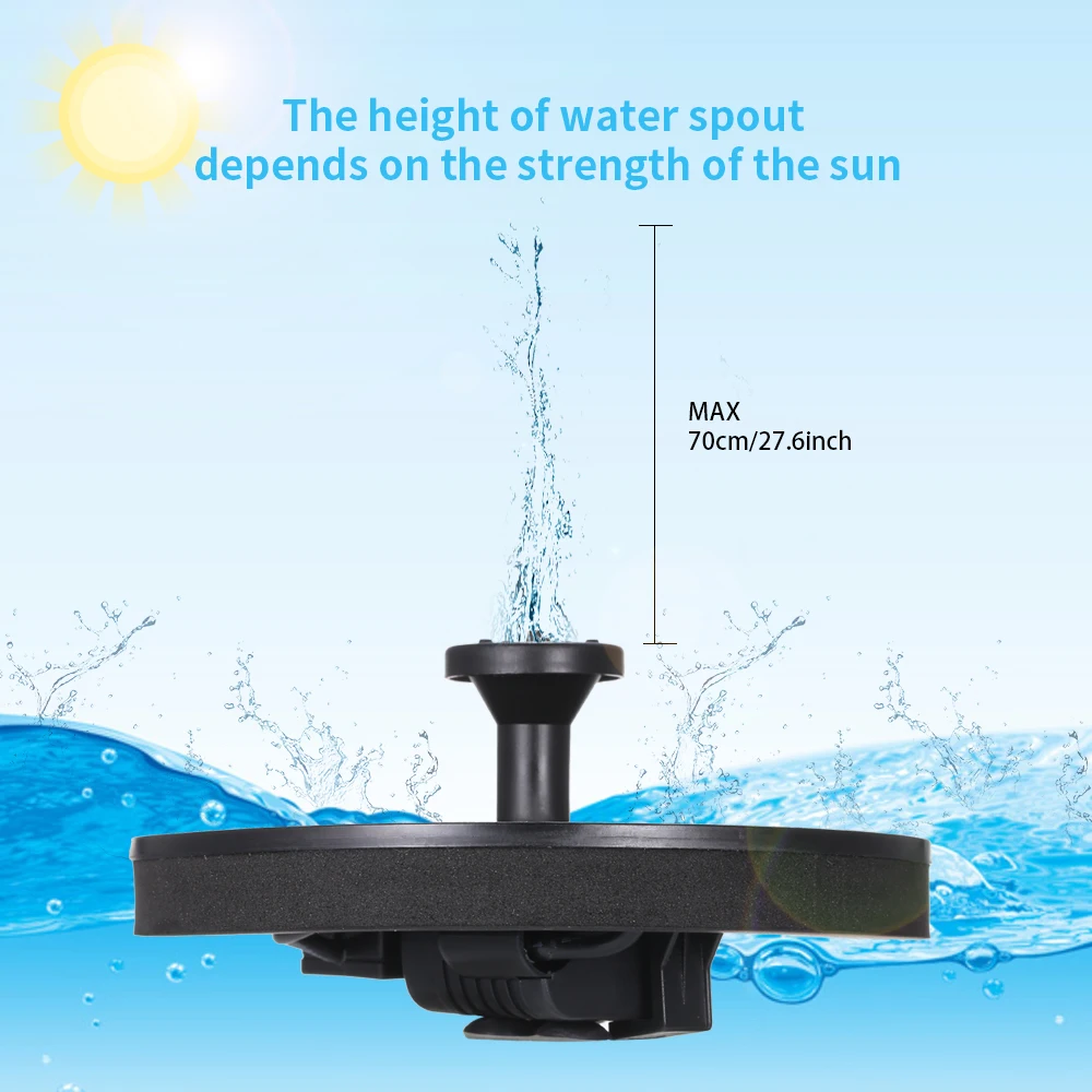 6 в солнечный фонтан полив комплект мощность Солнечный насос бассейн пруд