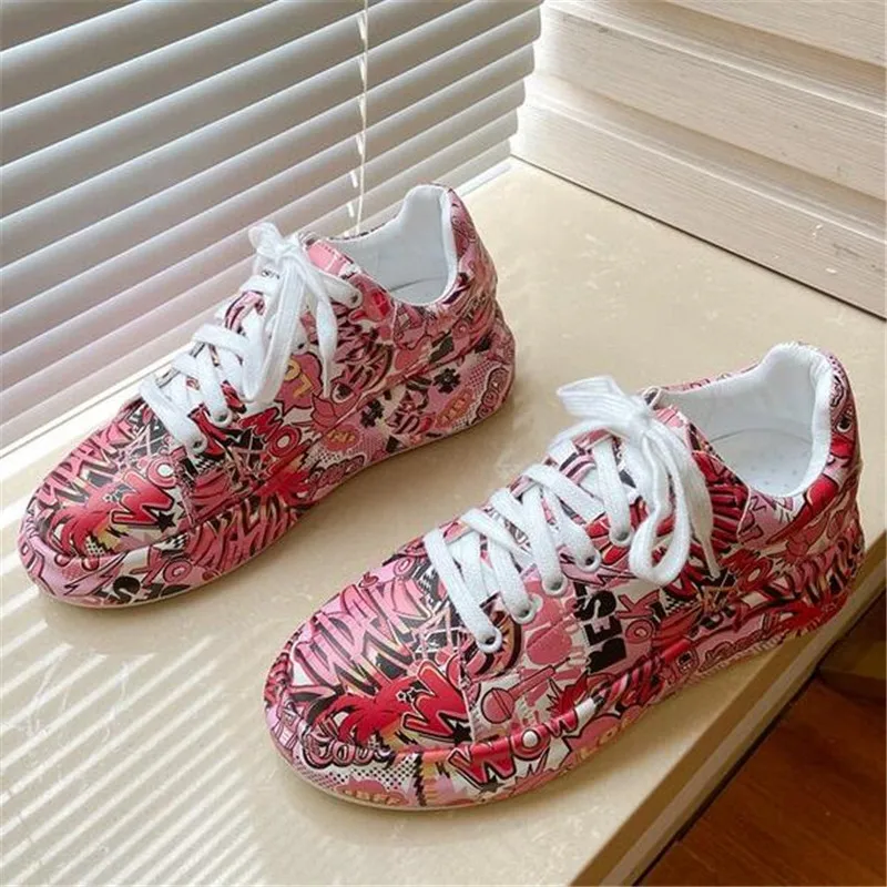

Thick-soled increased large size womens sneakers new casual womens shoes lace-up fashion running platform sneakers women loafers