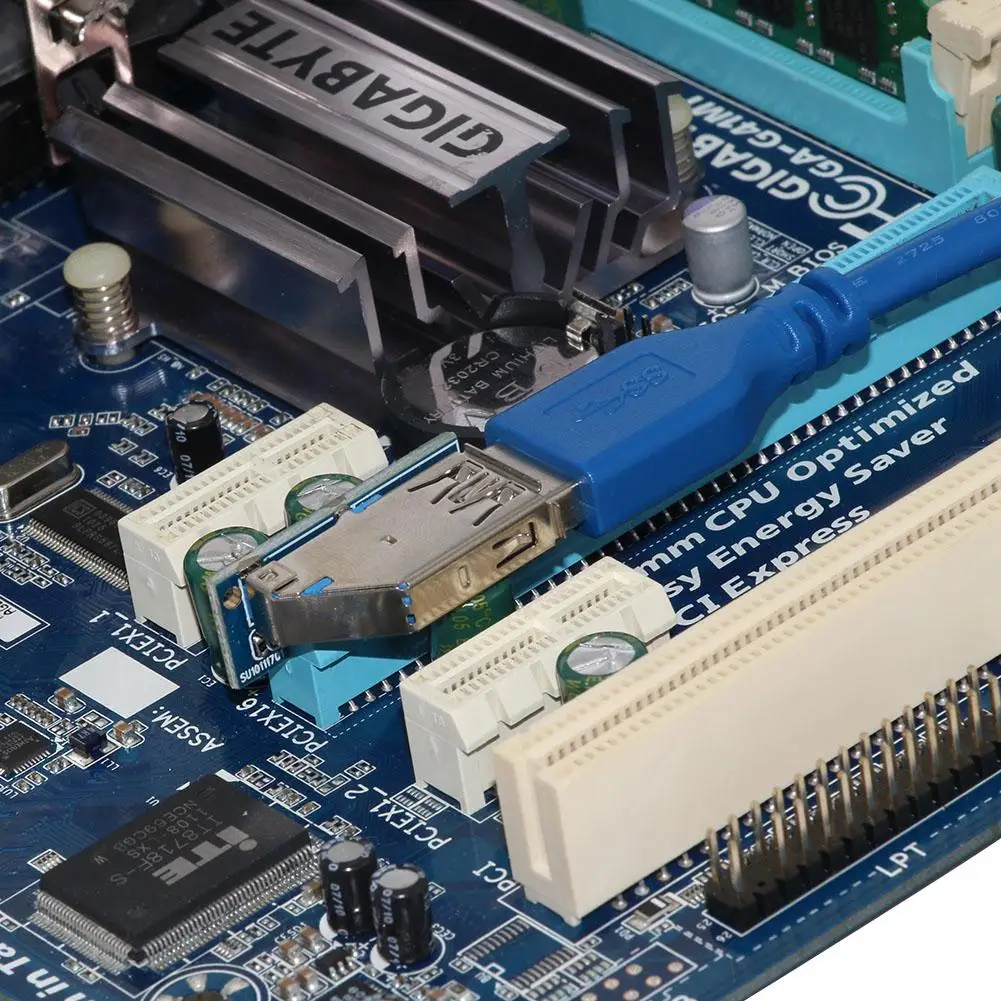 высокоскоростной pcie pci e express на 4 пор