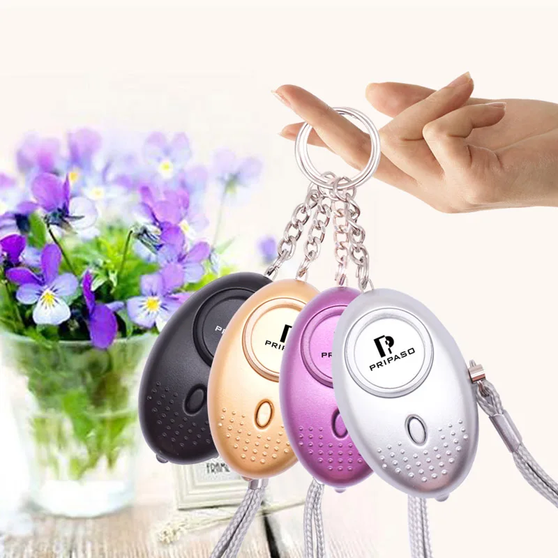 

Pripaso Self Defense Alarm 130Db Security Protect Alert Personal Safety Scream Loud Keychain Emergency Alarm For Women Kids Girl