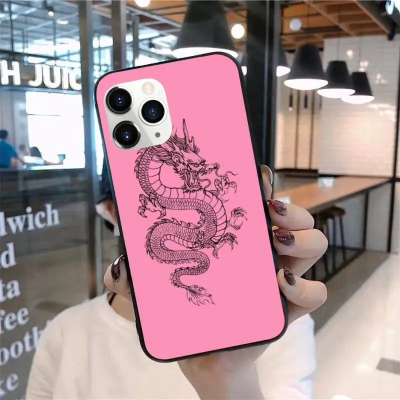 

Dragon art fashion Phone Case for iPhone 11 12 pro XS MAX 8 7 6 6S Plus X 2020 XR Mini
