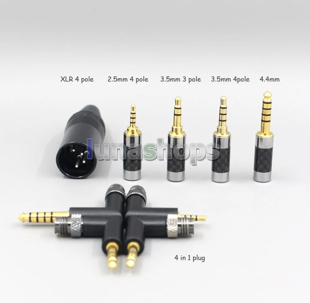 pure 99 silver inside headphone nylon cable for hifiman sundara ananda he1000se he6se deva he400se arya he 35x edition xs free global shipping
