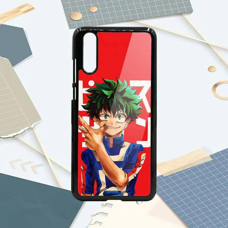 

my hero academia Japan anime Phone Case PC For Samsung galaxy S note 8 9 20 10 e lite2019 plus pro ultra