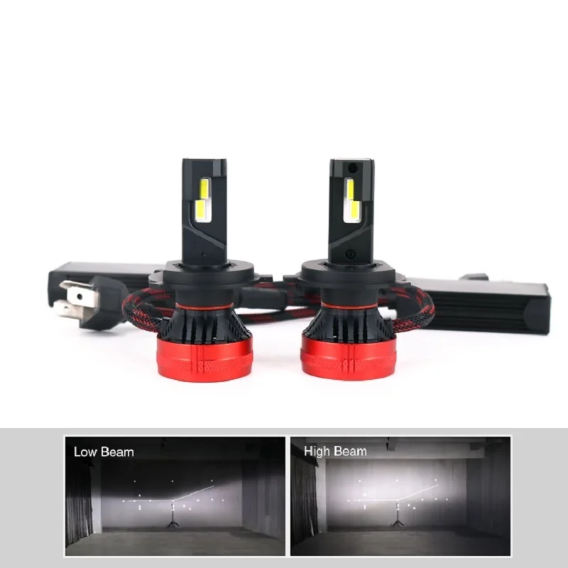 

Latest Auto Accessories Factory Supply 55w Error Free F3C 10000lm Super Bright Headlamp Car G-XP H4 LED Headlight Bulb