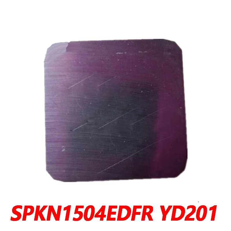 

ZCC 100% Original SPKN SPKN1504EDFR YD201 10pcs Carbide insert CNC lathe blade Processing of aluminum Milling insert 1504EDFR