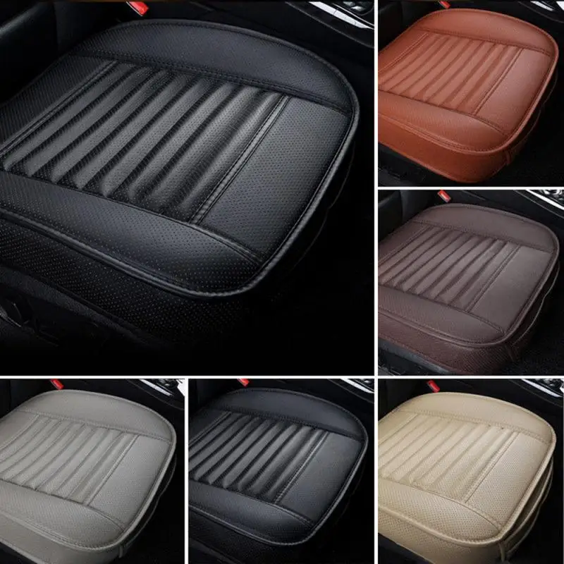 

Universal Car Seat Cover Breathable PU Leather Pad Mat For Auto Chair Cushion Car Front Seat Cover Four Seasons Anti Slip Mats