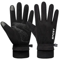 winter cycling gloves men women thermal warm touch full finger gloves windproof bike bicycle ski motorcycle riding gloves