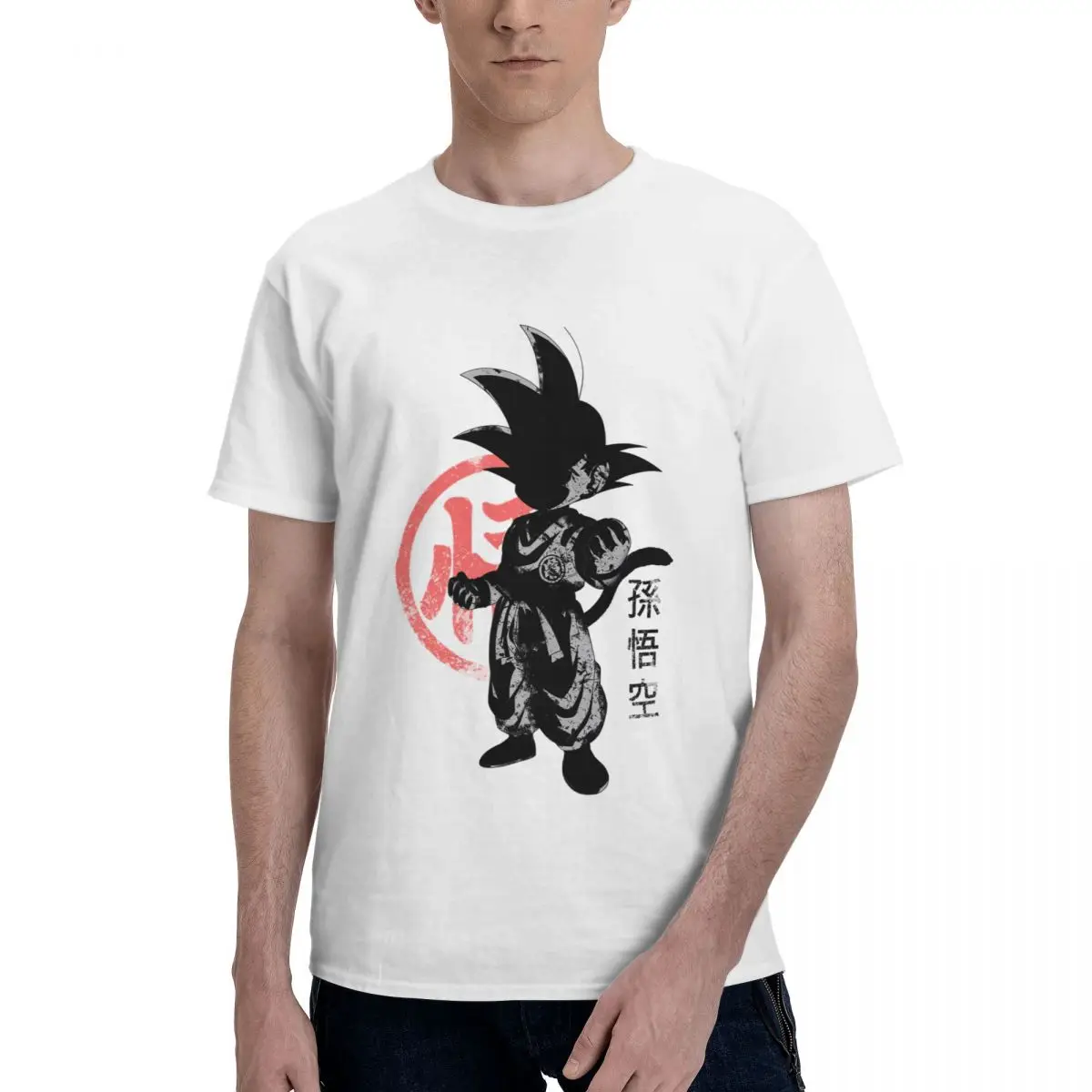 

Новинка, Bandai, драконий жемчуг, маленькая яркость, Мужская футболка из 100% хлопка, футболка с коротким рукавом в стиле аниме, женская футболка