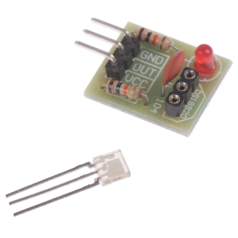

5V Laser Sensor Module Non-modulator Tube Laser Receiver Module DIY For Arduino 1.52CM*2.22CM