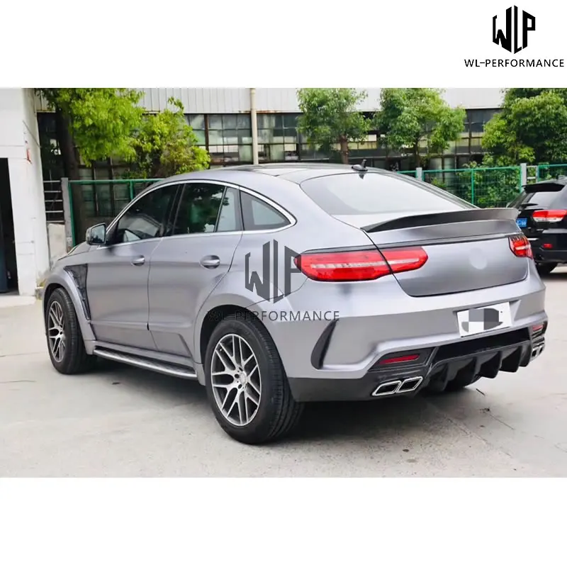 W292 GLE Coupe GLE63 Широкий комплект кузова автомобиля из углеродного волокна PP передний