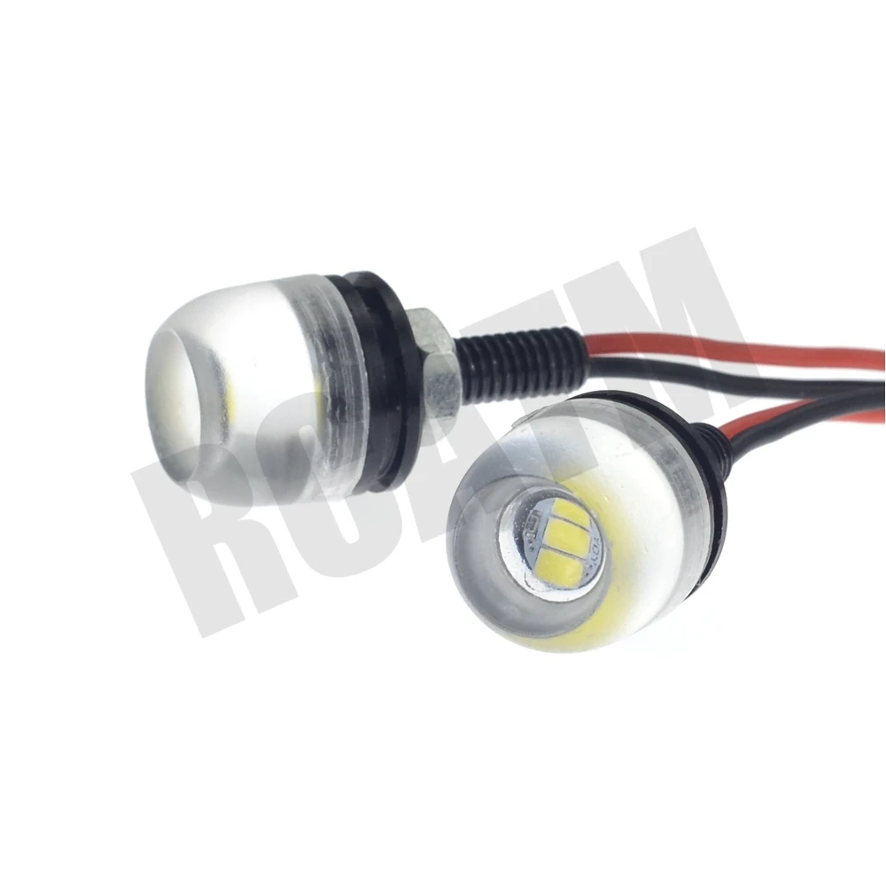 2шт RC автомобиль светодиодный фары Прожекторы для 1/10 1/8 Гусеничный внедорожник TRX4