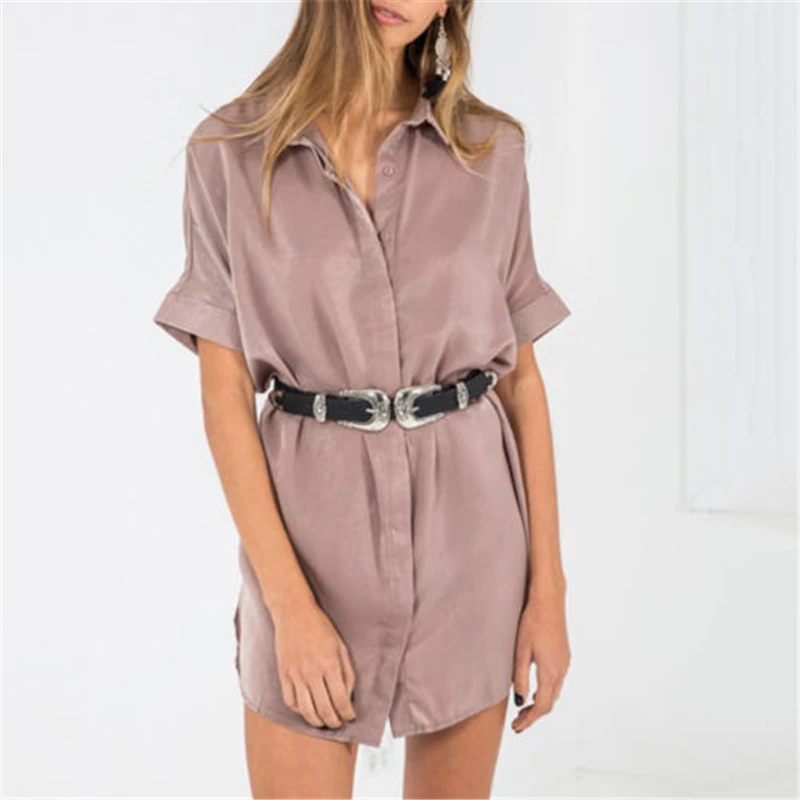 Новые модные женские винтажные кожаные ремни в стиле бохо с двойной пряжкой пояс