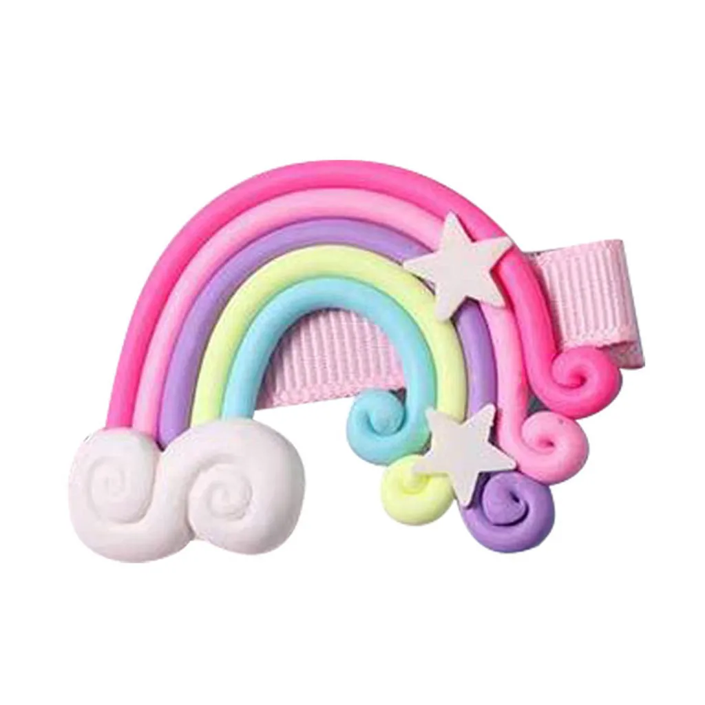 

New Mix Color Different Prints Random Hairgrip Hair Clip Snap Hair Clips for Children Girls Hair Accessories WomenYB003#2021