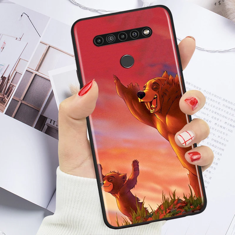 

Disney Brother Bear For LG K92 K42 K22 K71 K61 K51S K41S K30 K20 2019 Q60 V60 V50 S V40 V30 G8S G8 X ThinQ Phone Case