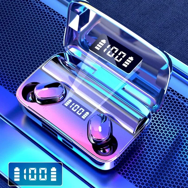 Портативная Bluetooth гарнитура 5 0 мини Спортивная HiFi двусторонняя стерео с