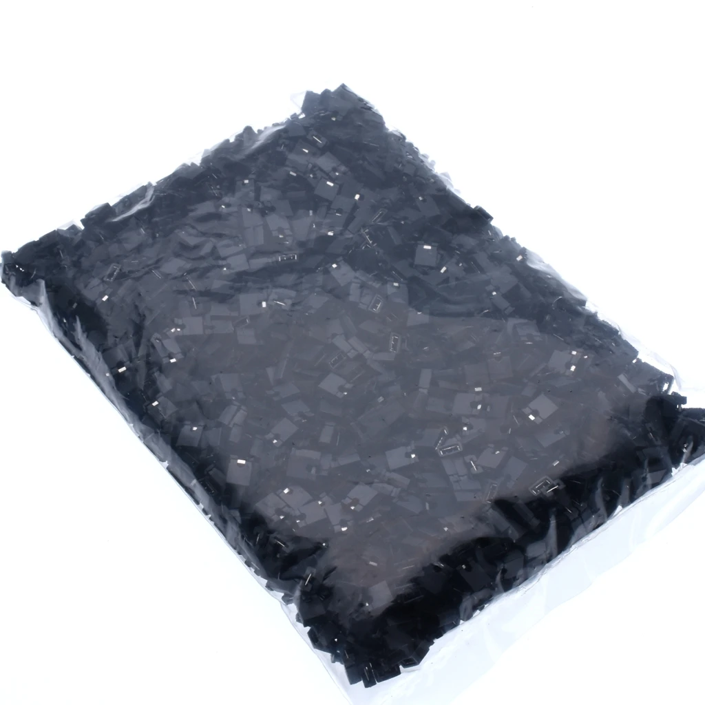 Стандартная печатная плата 2000 шт./лот 2 54 мм джампер кепка Shunts от короткого