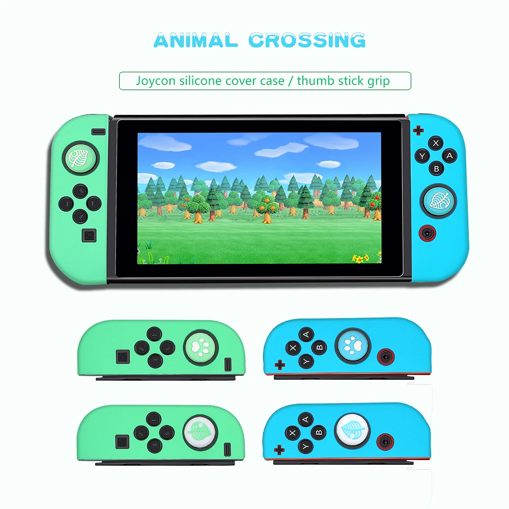 Чехол для Nintendo Switch Joy con чехол с животными перекрещивающимися пальцами