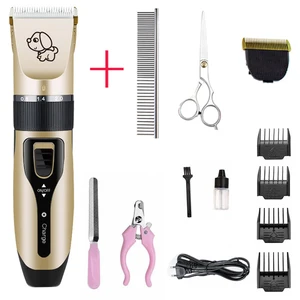 Usb-зарядное устройство, низкий уровень шума, триммер для волос для домашних животных, резак для стрижки кошек, собак, триммер для волос, электрическая машинка для стрижки волос домашних животных