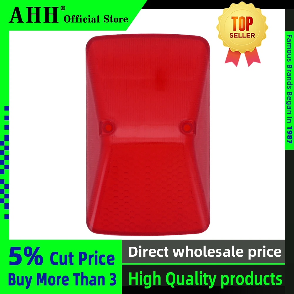 AHH Rear Tail Light Shell Brake Taillight Cover For Kawasaki KLX250 KDX250 XR250 TTR250 Motorcycle Accessories
