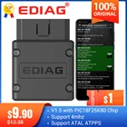 Диагностический сканер Ediag P02, elm327 V1.5, Wi-Fi, OBD2, сканер Elm 327, Bluetooth-совместимый, PIC18F25K80, автомобильный диагностический инструмент OBDII для AndroidIOSWins