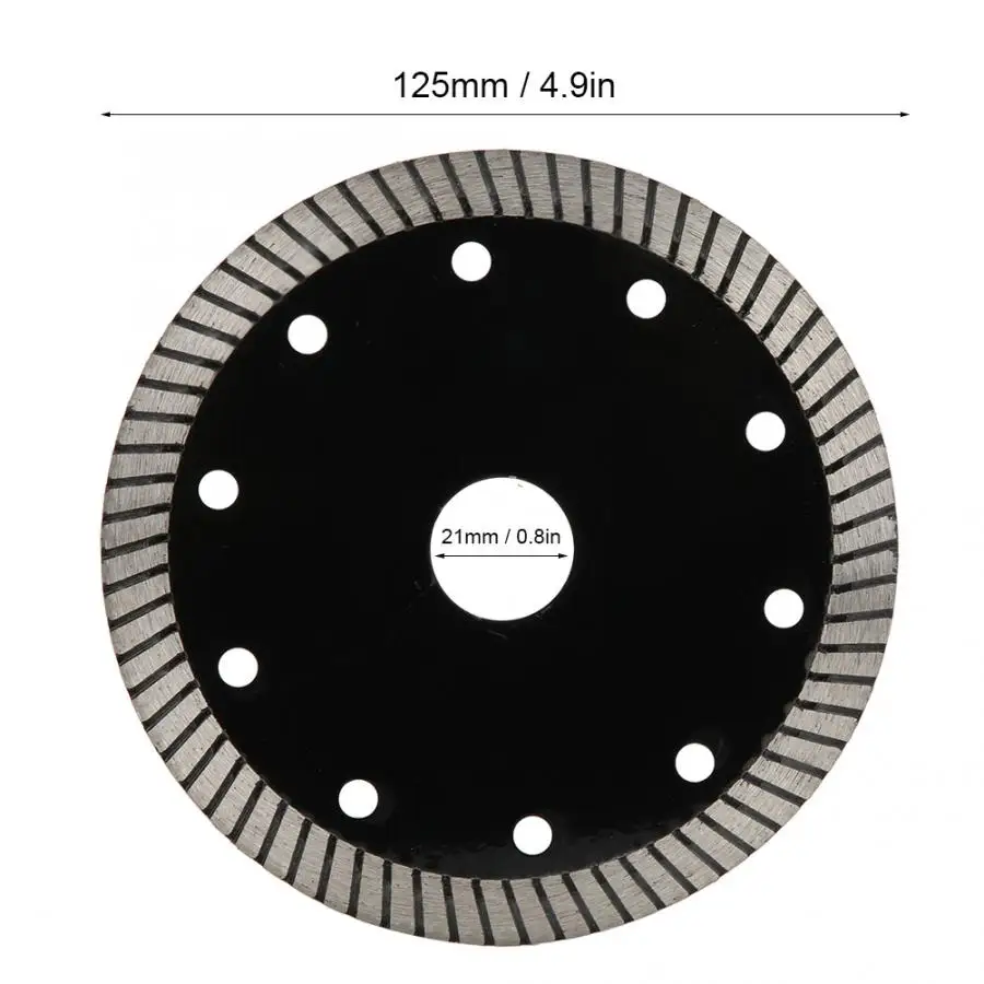 Угловая шлифовальная машина 125 мм Алмазное лезвие для пилы диск фарфоровой