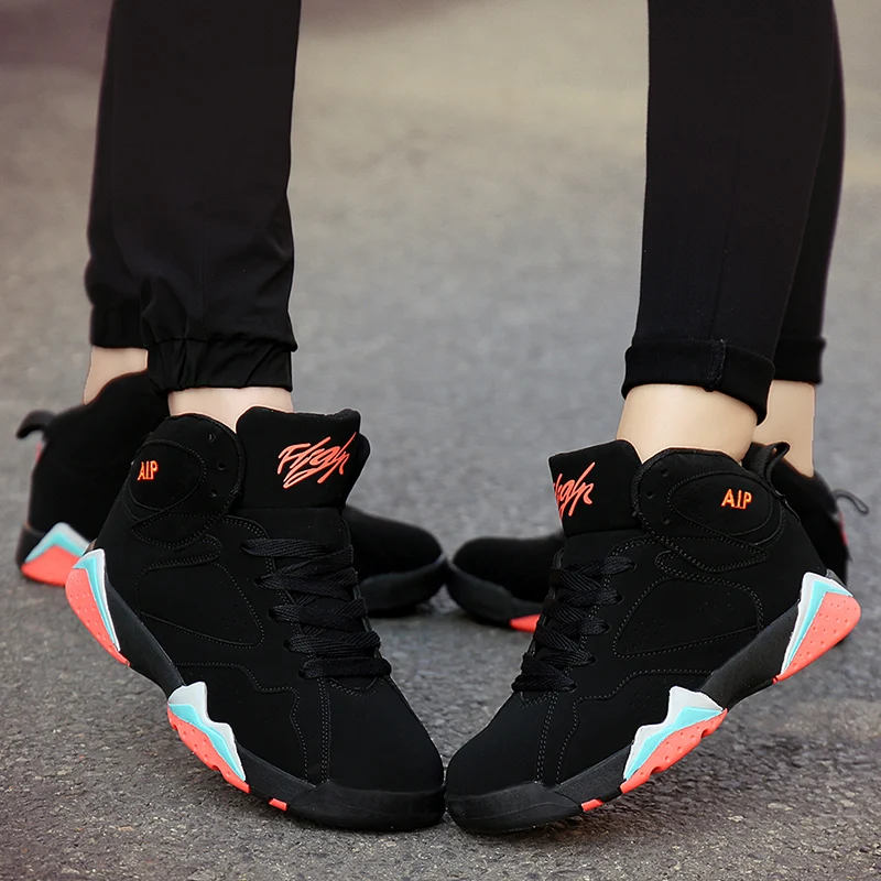 2019 Баскетбольная обувь унисекс для мужчин и женщин черный инфракрасный 6 7s CNY Carmine