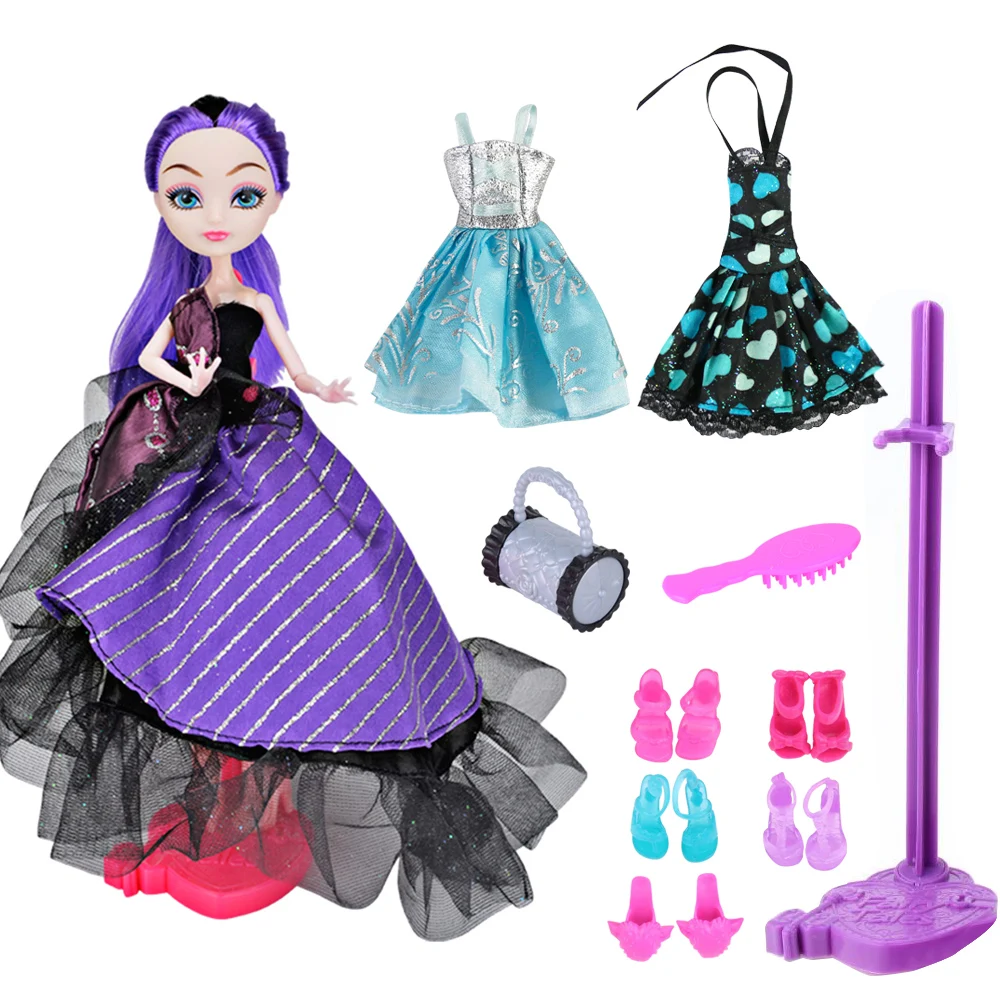 30 см кукла Ever After High с 10 подарками игрушки для девочек шарнирное тело дети сделай