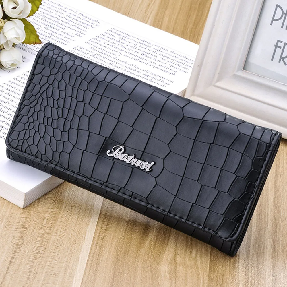 Aelicy, женские кошельки, длинные, с каменным узором, с застежкой, из искусственной кожи, кошелек, Женский кошелек, клатч, для денег, Женский кошелек, портмоне