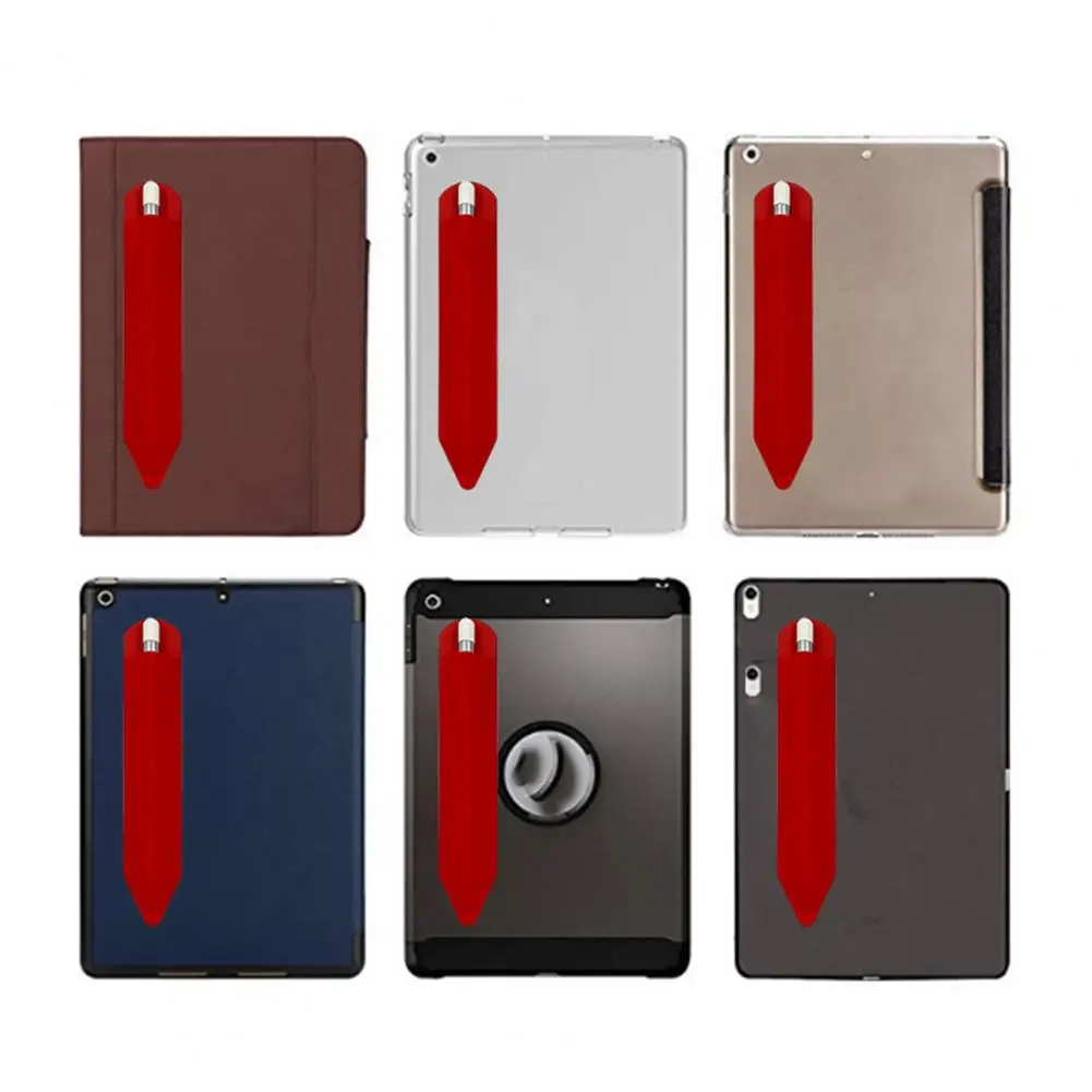 

Pencil Holder Portable Dust-proof Durable Adhesive Protective Stylus Pen Sleeve Light Weight Durable for Apple Pencil