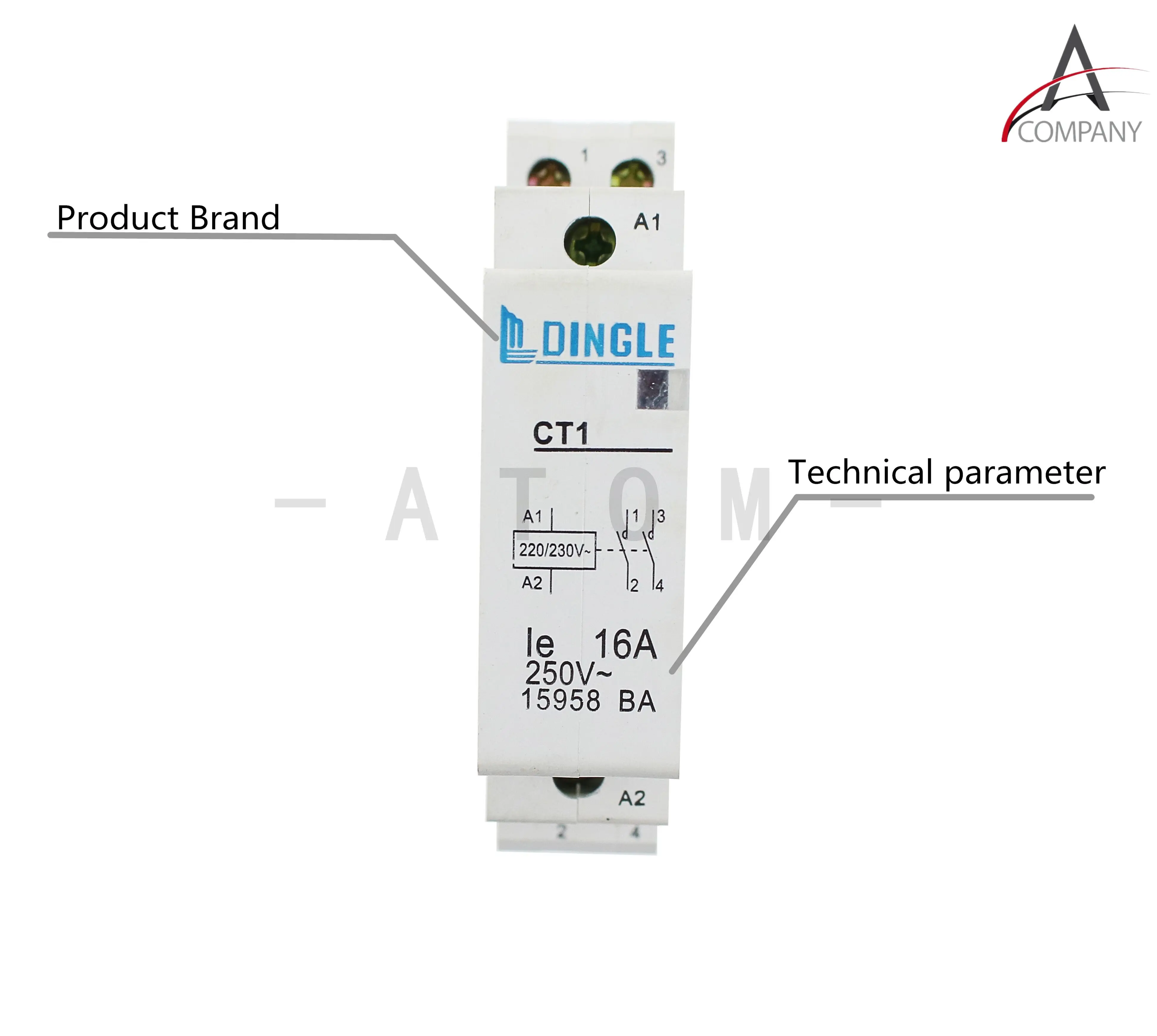 CT Американская классификация проводов 2р 16A 220V отечественных малых Однофазный AC