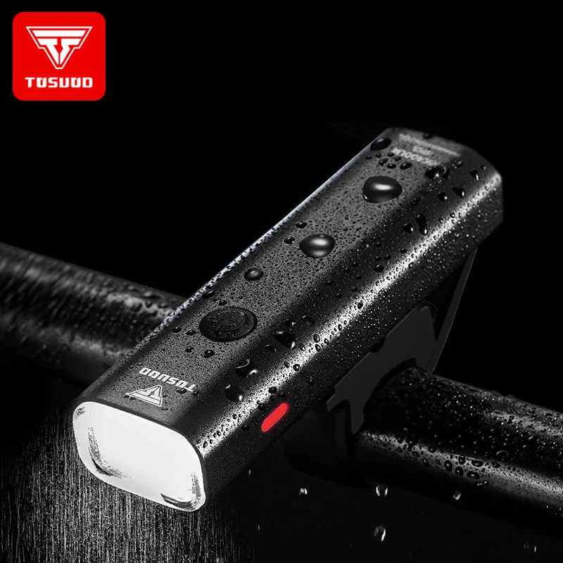 Фонарь велосипедный TOSUOD водонепроницаемый зарядсветильник через