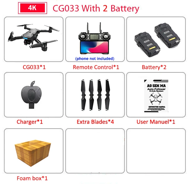2b FB CG033 бесщеточный FPV Квадрокоптер с 4K UHD Wifi Gimbal камера RC вертолет складной Дрон gps Дрон детский подарок VS F11 ZEN K1 - Цвет: 2b FB