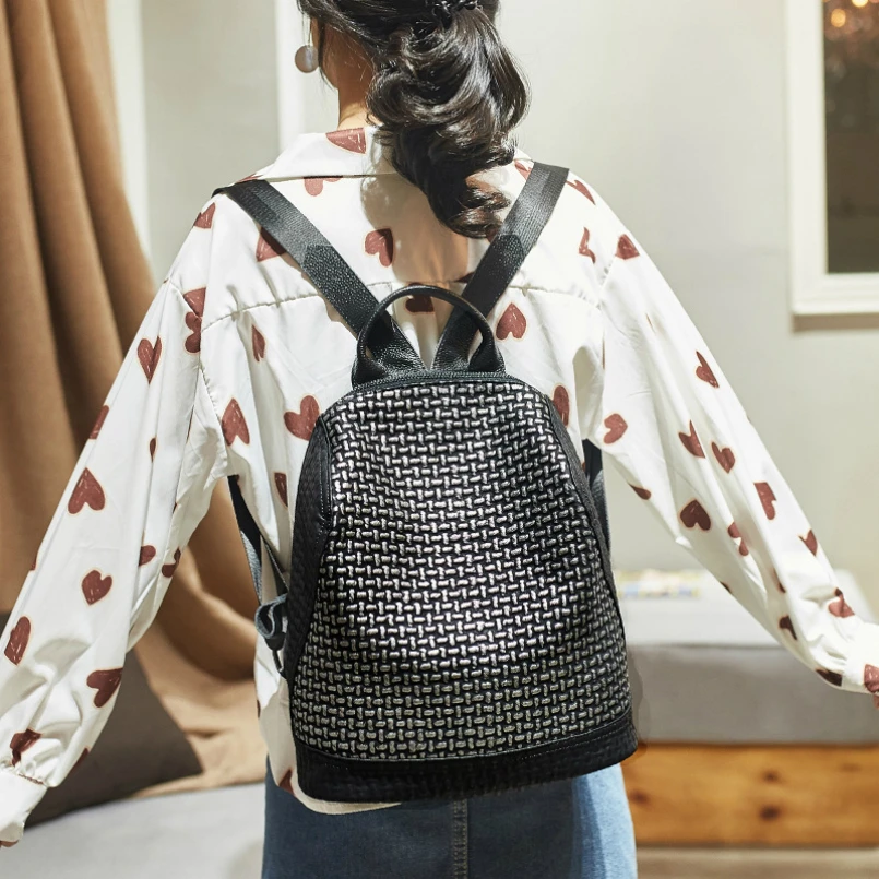 

Женский рюкзак для девочки 2021 Ita корейский стиль водонепроницаемый рюкзак женский простой Универсальный контрастный цвет дорожная сумка д...